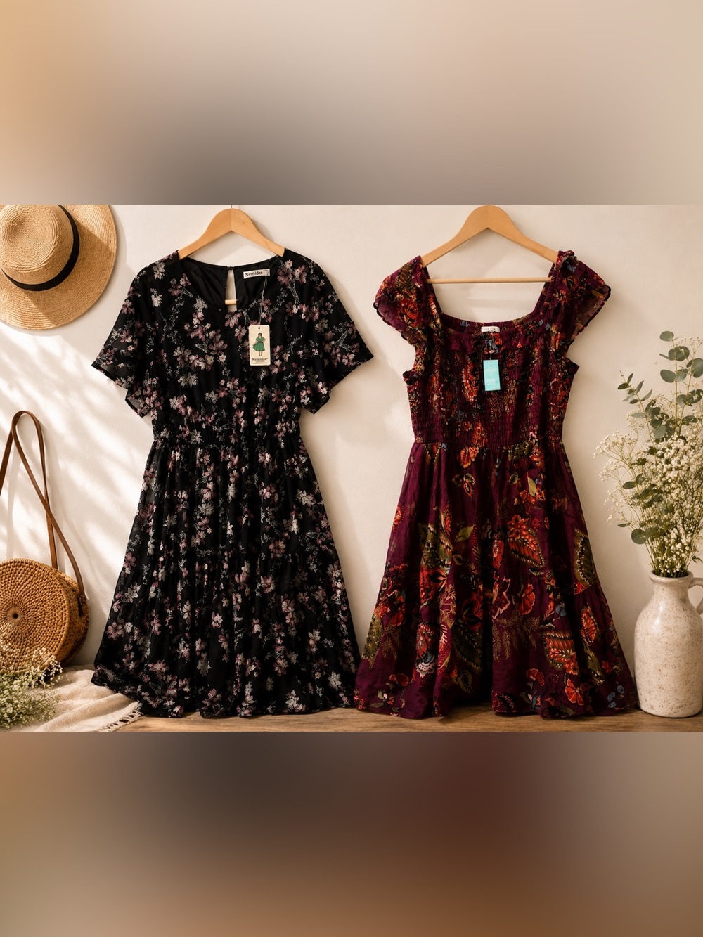 Bundle Listing: Plus Size Floral Dress Collection - Nemidor & Maurices